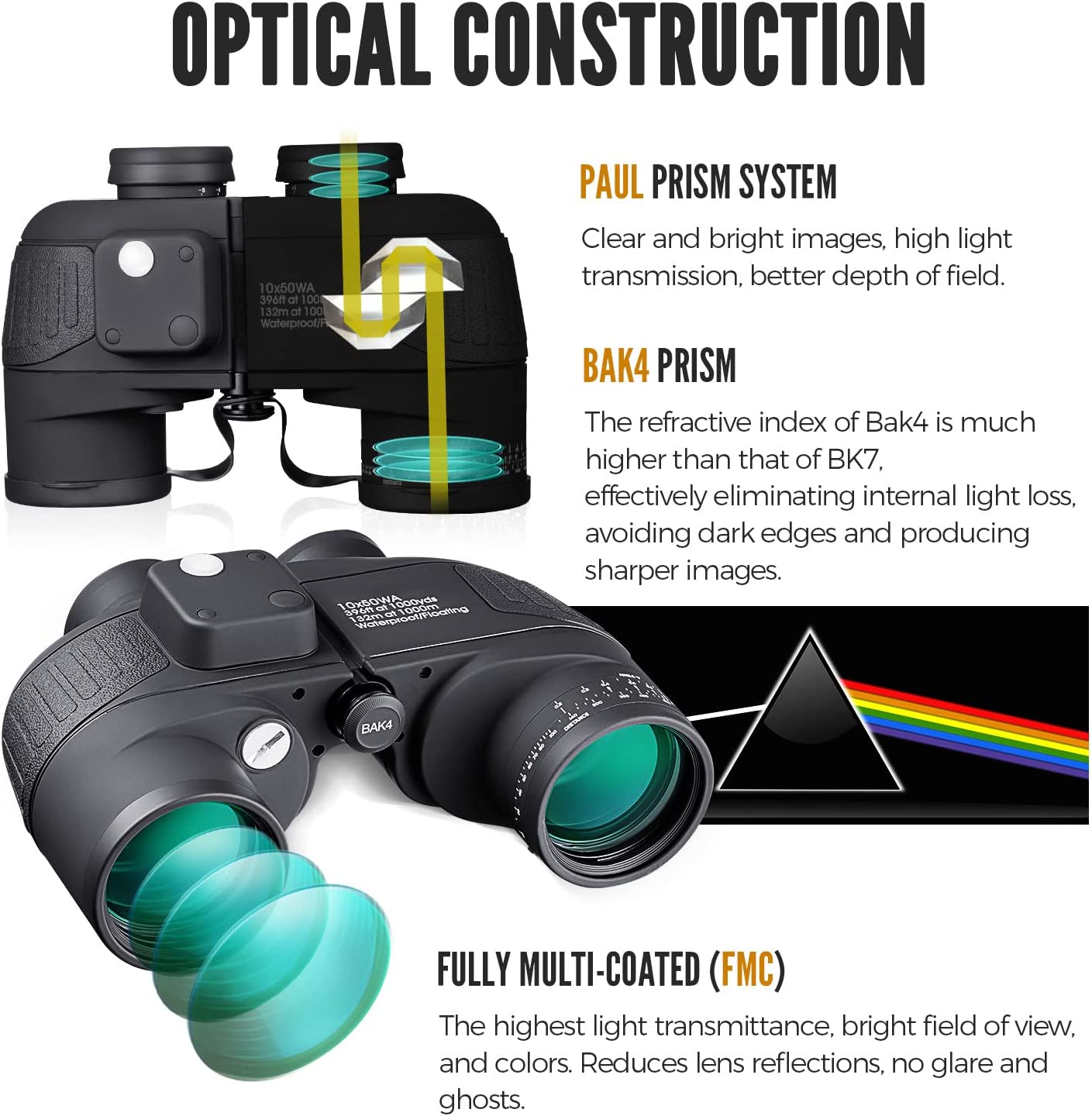 Binse Military Binocular – High-Power Tactical Binoculars for Outdoor & Military Use - Price In Oman Muscat