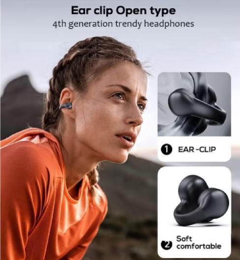 Haino Teko OWS-H1 True Wireless Earphones – Bluetooth 5.2, High Bass Sound, Super Clear Mic, 30mAh Earbuds with 300mAh Charging Case, Price In Oman