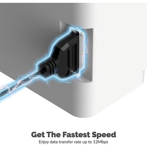 Sabrent USB 2.0 to DB25 IEEE-1284 Parallel Printer Cable Adapter (PR1) – 6ft, Plug & Play, Compatible with Windows & Mac - Price In Oman