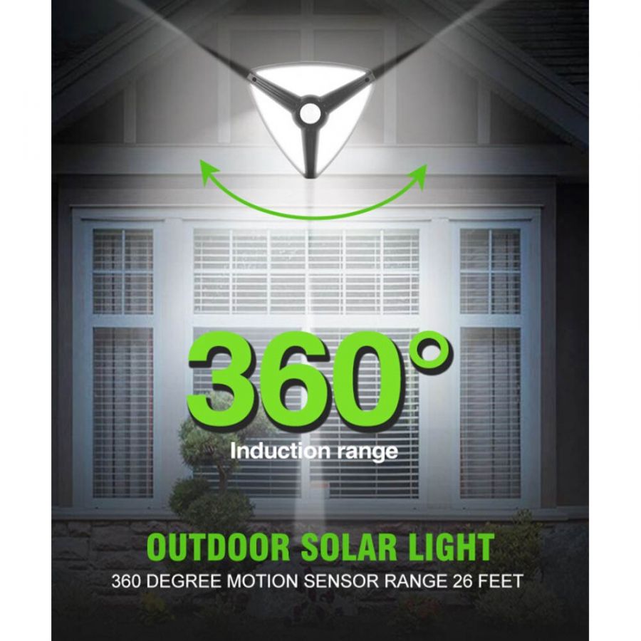 Solar Wall Light SH-1219B – Waterproof Outdoor LED with Motion Sensor for Garden, Patio, and Home Security, Price In Oman
