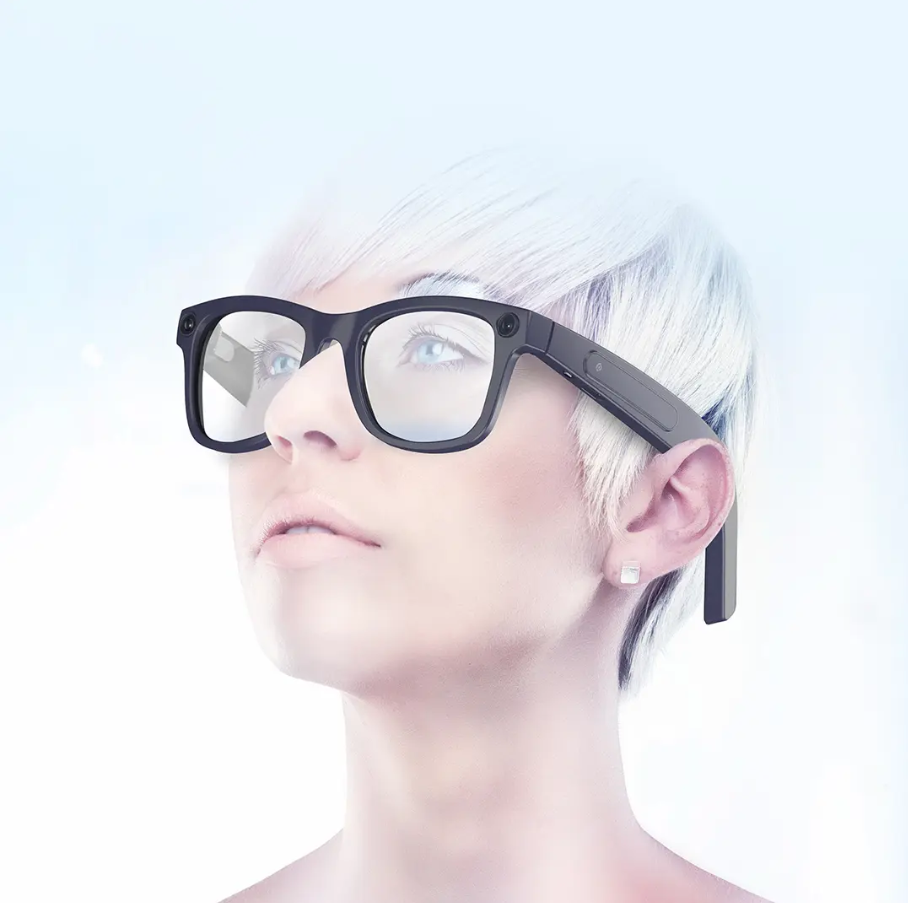 Powerology Paganspo AI Camera Smart Glasses – 8MP Dual-Mic Smart Eyewear with Translation & Open-Ear Audio (Price In Oman)