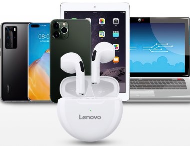 Lenovo HT38 True Wireless Bluetooth Earbuds - TWS BT 5.0, 13mm Drivers, Long-Battery Charging Case & IPX6 - Price In Oman