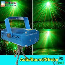 Mini Laser Stage Light YL-6A – Sound Activated Red & Green Laser Projector – Ideal for Parties and Events – Price In Oman