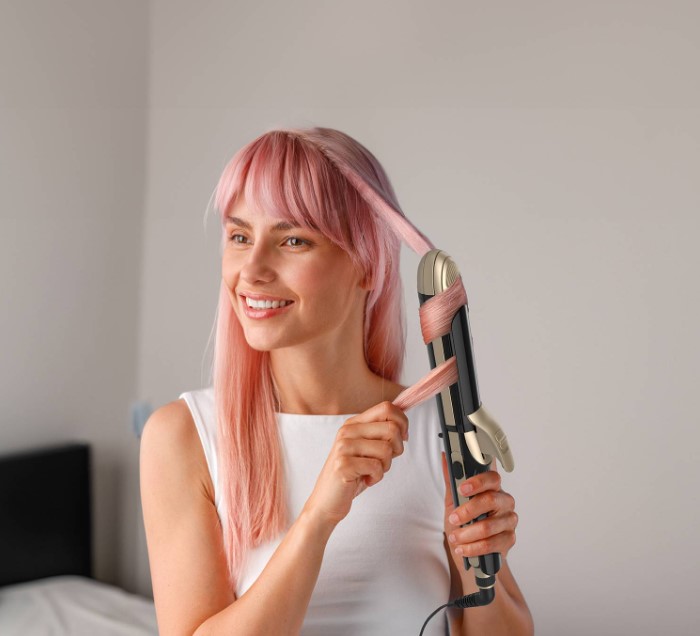 Porodo Lifestyle 4 Styles Hair Iron LFS109 – 60W, 12 Temperature Settings, Ceramic Coated Plates, Price In Oman