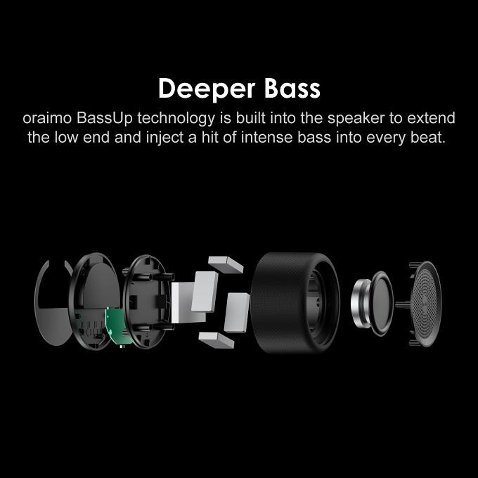 Oraimo OBS-33S Small Portable Wireless Bluetooth Speaker – Compact & Powerful Sound - Price In Oman