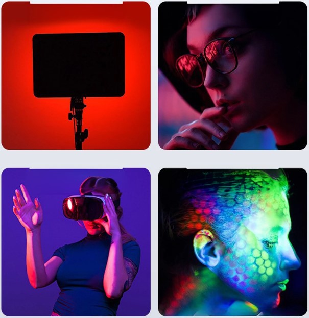 Professional Photography RGB Fill Light PM-60 – 36W LED Panel with Remote Control & Tripod, Price In Oman