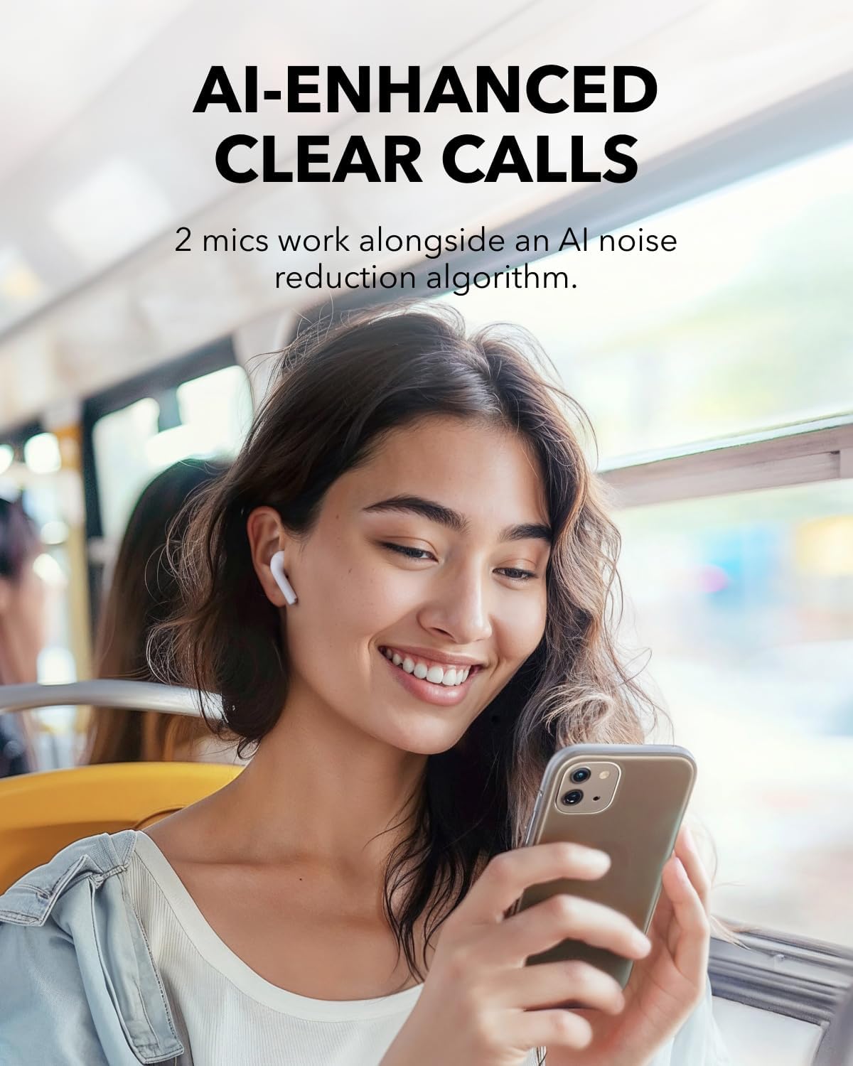 Anker Soundcore K20i A3994H21 Wireless Earbuds – 36H Playtime, BassUp Technology, Dual-Mic ENC, Price In Oman