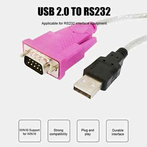 USB to Serial USB 2.0 to RS232 Cable – Reliable Connectivity for Legacy Devices Price in Oman Muscat