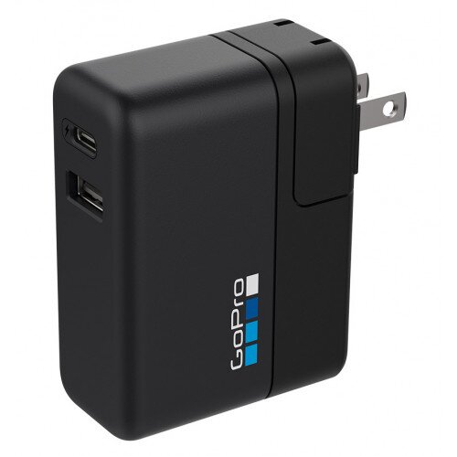 GoPro Supercharger (International Dual-Port Charger) – Fast Charging USB-C & USB-A Adapter for HERO Cameras, Price In Oman