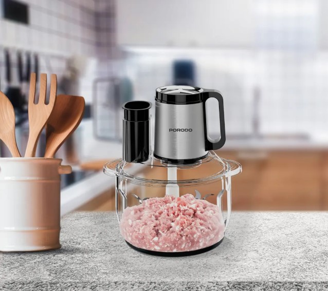 Porodo Lifestyle 5L Meat Chopper Food Processor – 600W Power, 3-Speed Settings, Sharp Blades, Price In Oman