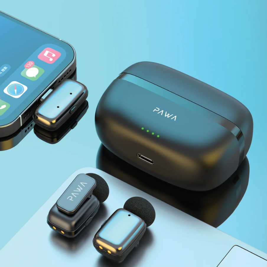 Pawa Travel Vlogging Kit + Dual Mix & Selfie Stick PW-SLST6015 – Selfie Tripod, Wireless Mic, 360° Rotation – Price In Oman