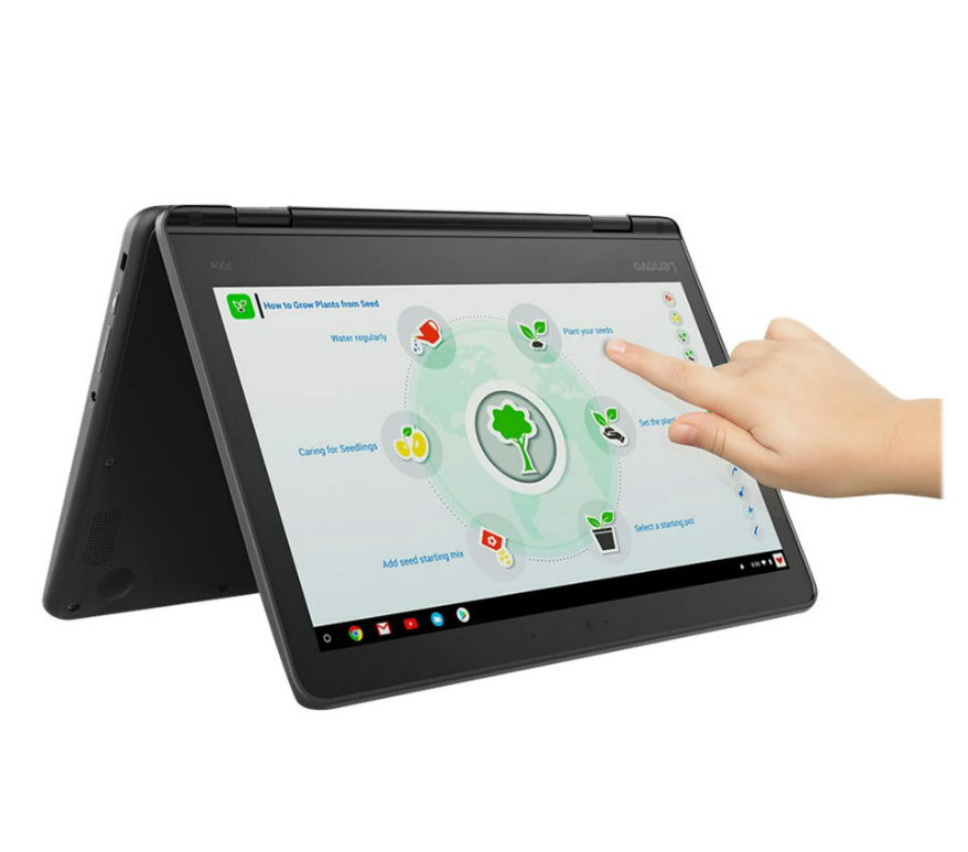 Lenovo 300e Chromebook x360 Convertible 11.6″ Touch Screen – 4 GB RAM • 32 GB Storage – Price In Oman