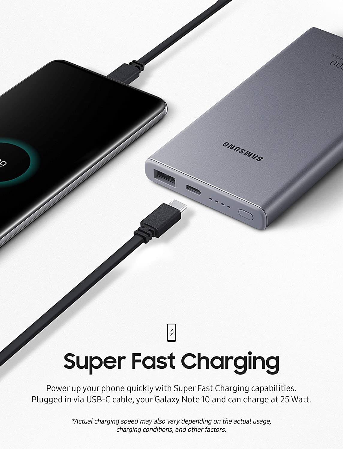 10000 Mah Battery Samsung Fast Charger Power Bank Price Samsung