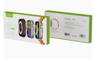 Modio MH-6 Smartwatch — 2.0″ Large HD Display, Bluetooth Calling & Wireless Charging - Price In Oman