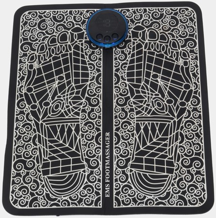 EMS Foot Massager MA‑86 – Electric Muscle Stimulation Pad, 6 Modes, USB‑Powered Foot & Leg Circulation Device - Price In Oman