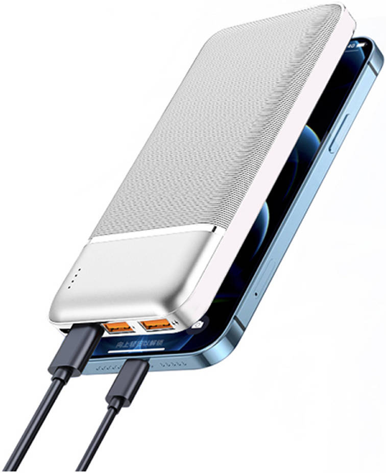 WIWU Speedy Series 10000mAh Power Bank (JC-19B) — PD & QC Fast Charging up to 22.5W, Type-C + Dual USB, Safety Protection - Price In Oman