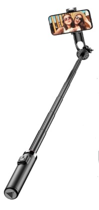 Heatz ZU35 3‑in‑1 Remote Selfie Stick & Tripod – 360° Rotating, 1.3 m Extendable Aluminum Alloy Mount - Price In Oman