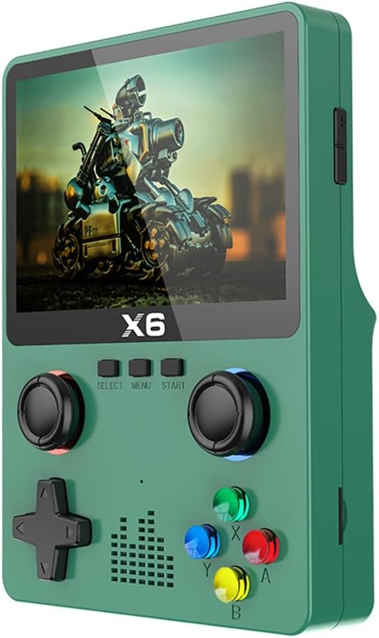 X6 Handheld Game Console – 3.5″ HD Screen, Dual Joystick, 5,000+ Built‑in Games, TV‑Out – Price In Oman