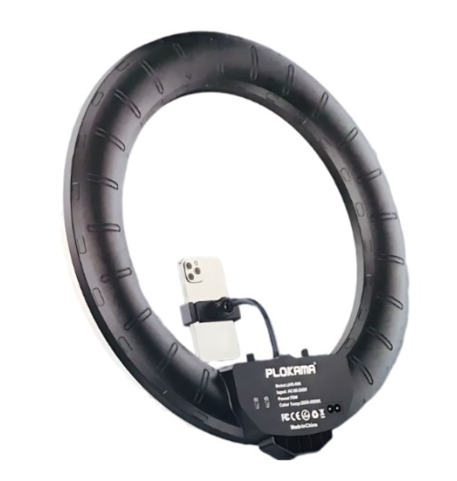 Plokama R56 22-Inch LED Soft Ring Light with RGB Modes, Adjustable Brightness & Remote Control Best Price In Muscat Oman