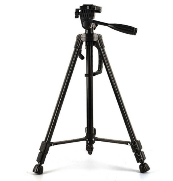 Candc DC-350 Professional Tripod – Lightweight Aluminum Camera Stand with 3-Way Pan Head, 140cm Max Height, Price In Oman