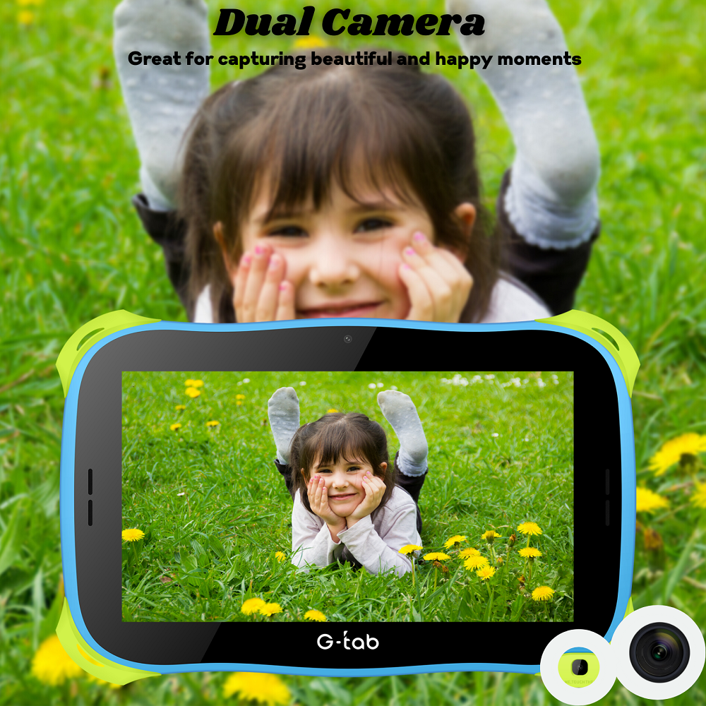 G‑Tab Q6 7″ Touchscreen Kids Tablet – 2 GB RAM, 32 GB Storage, Android 11, Parental Controls – Price In Oman
