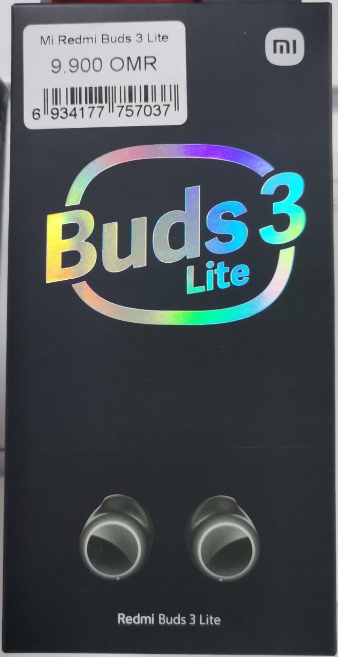 Xiaomi Redmi Buds 3 Lite – Bluetooth 5.2, IP54 Waterproof, Low Latency Mode - Price In Oman Muscat
