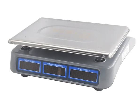 HF1976 40kg Digital Price Computing Scale with LED Dual Display & Rechargeable Battery, Price In Oman Muscat