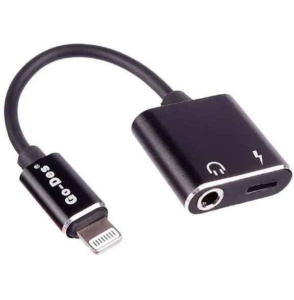 Go‑Des GD‑UC026 2‑in‑1 USB‑C Charger + 3.5 mm Audio Adapter – Charge & Listen Simultaneously - Price In Oman