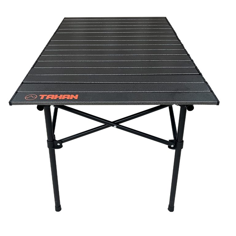 TAHAN Foldable Eggroll Lightweight Camping Table – 120 CM Portable Steel Outdoor Table for Camping, Picnic & Beach (Price In Oman)