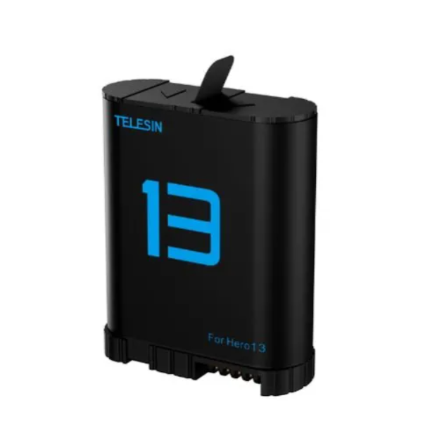 Telesin GP-BTR901 1750 mAh Lithium Battery for GoPro HERO 9 / 10 / 11 / 12 / 13 – Fully Decoded Replacement / Spare - Price In Oman