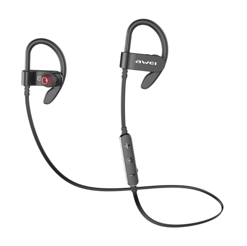 Awei WT50 Ear-Hook Wireless Sport Headphones – Bluetooth 4.2, IPX4 Waterproof, Dual Battery Design – Price In Oman