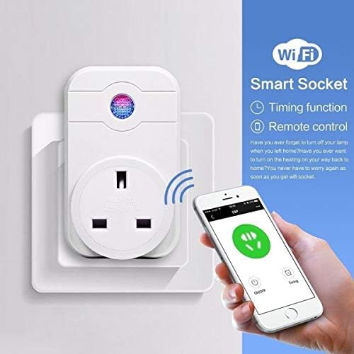 WiFi Plug SWA1 (2-Pack) Smart Socket | App & Voice Control (Alexa & Google), Timer, Remote On/Off - Price In Oman