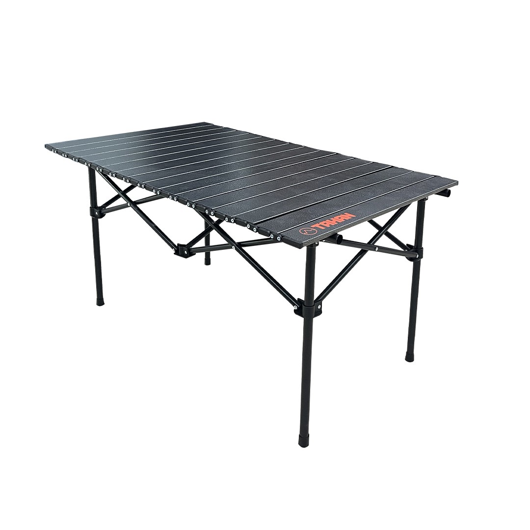 TAHAN Foldable Eggroll Lightweight Camping Table – 120 CM Portable Steel Outdoor Table for Camping, Picnic & Beach (Price In Oman)