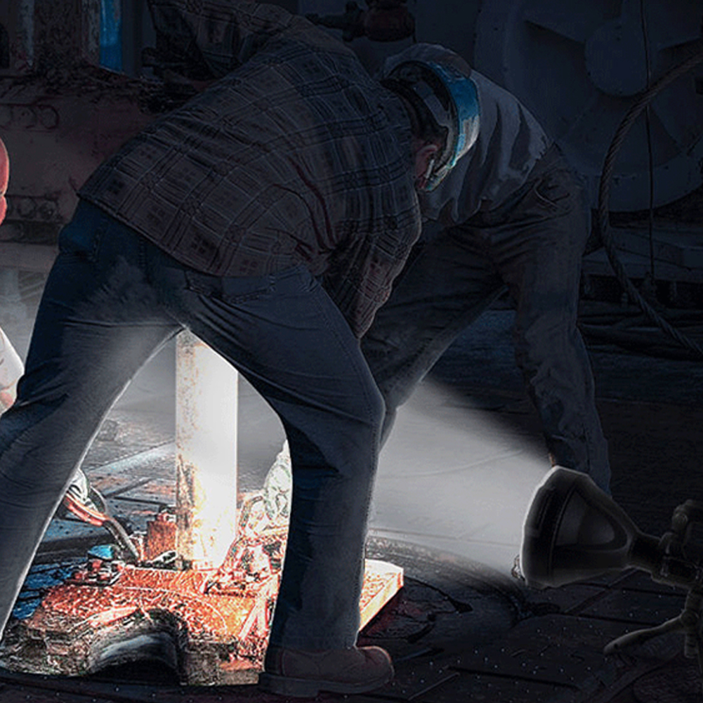 Multifunction High‑Power Rechargeable Searchlight W5120 – 1500 m LED Beam, USB Power Bank, Tripod & IP65 Waterproof - Price In Oman