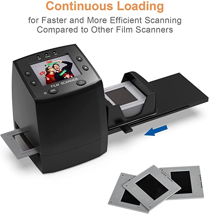 DigitNow! Portable Digital Film & Slide Scanner – 22MP High-Resolution Converter with 2.4" LCD Screen - Price In Oman