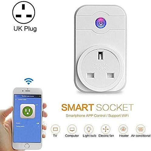 WiFi Plug SWA1 (2-Pack) Smart Socket | App & Voice Control (Alexa & Google), Timer, Remote On/Off - Price In Oman