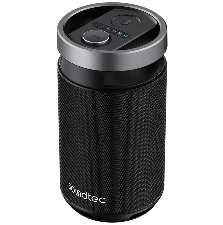 Porodo Soundtec Tiesto Portable Karaoke Speaker – 360° Party Bluetooth Speaker (PDSTGW62) Price In Oman