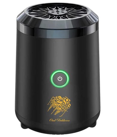 Oud Bakhoor BK‑18 Portable Electric Incense Burner – USB Rechargeable Flameless Oud Diffuser with Ceramic Heating - Price In Oman
