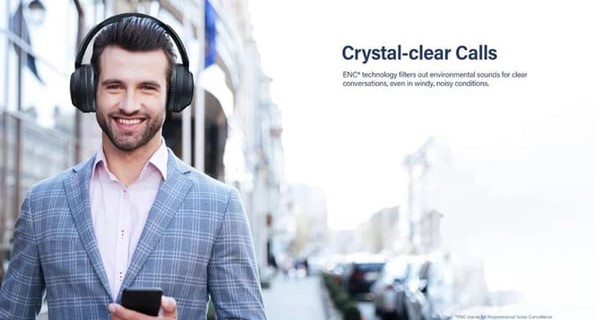 Riversong Rhythm M6 EA279 Over-Ear Wireless Headphones – Bluetooth 5.3, Noise Cancellation, Foldable Design, Price In Oman