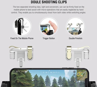 GameSir F2 Firestick Mobile Gaming Controller – Ergonomic Grip with Dual Triggers for iOS & Android - Price In Oman