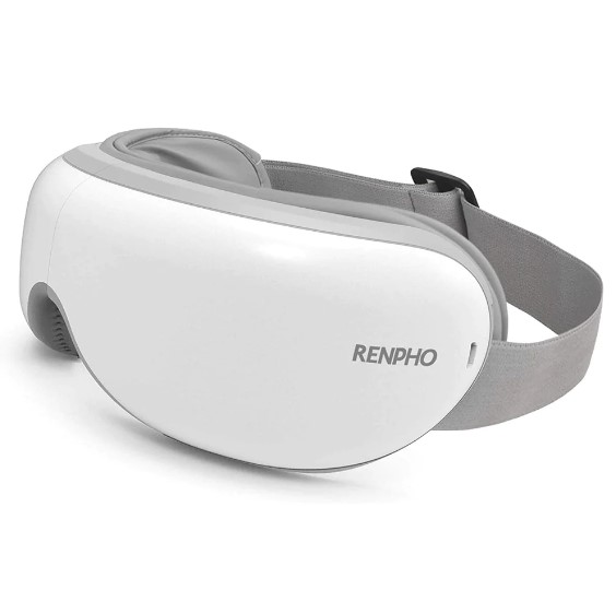 Renpho Heated Eye Massager with Bluetooth Music & Compression – Ideal for Eye Strain, Migraines & Relaxation - Price In Oman