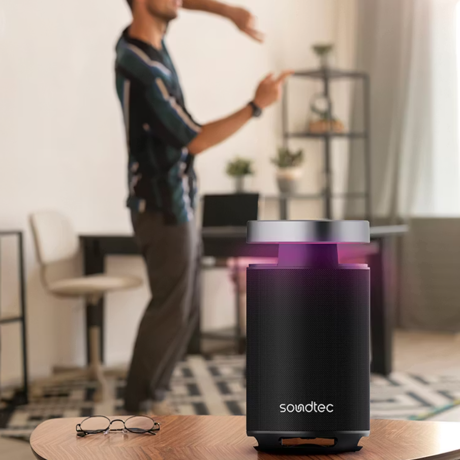 Porodo Soundtec Tiesto Portable Karaoke Speaker – 360° Party Bluetooth Speaker (PDSTGW62) Price In Oman