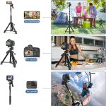 100BTF BJ368 Aluminum Tripod in Oman – Lightweight, Stable & Portable Stand - Image 4