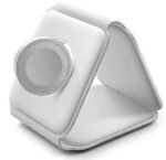 3-in-1 Magnetic Foldable Wireless Charger WHT1 – Fast Charging Station for iPhone, Apple Watch & AirPods, - Image 4