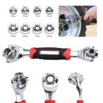 48‑in‑1 Universal Socket Wrench with 360° Swivel Head – Multi‑Function Adjustable Spanner - Image 2