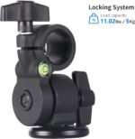 Adjustable Tripod Level Arm Fixer – Aluminum Boom & Support Arm for Tripods (360° Horizontal Mount) –