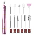 AEVO Electric Nail Drill Machine – 20,000 RPM USB-Powered Professional Nail File Kit with 11 Bits & 36 Sanding Bands - Price in Oman