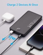 Anker 323 Power Bank 10000mAh (A1334H11) | USB-C Input/Output, 12W Dual-Charge, Compact & Travel-Ready - Image 2