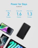Anker 323 Power Bank 10000mAh (A1334H11) | USB-C Input/Output, 12W Dual-Charge, Compact & Travel-Ready - Image 6