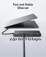 Anker 9-in-1 USB-C Hub with 4K HDMI, Ethernet & Power Delivery – A8373H11.BK - Image 3